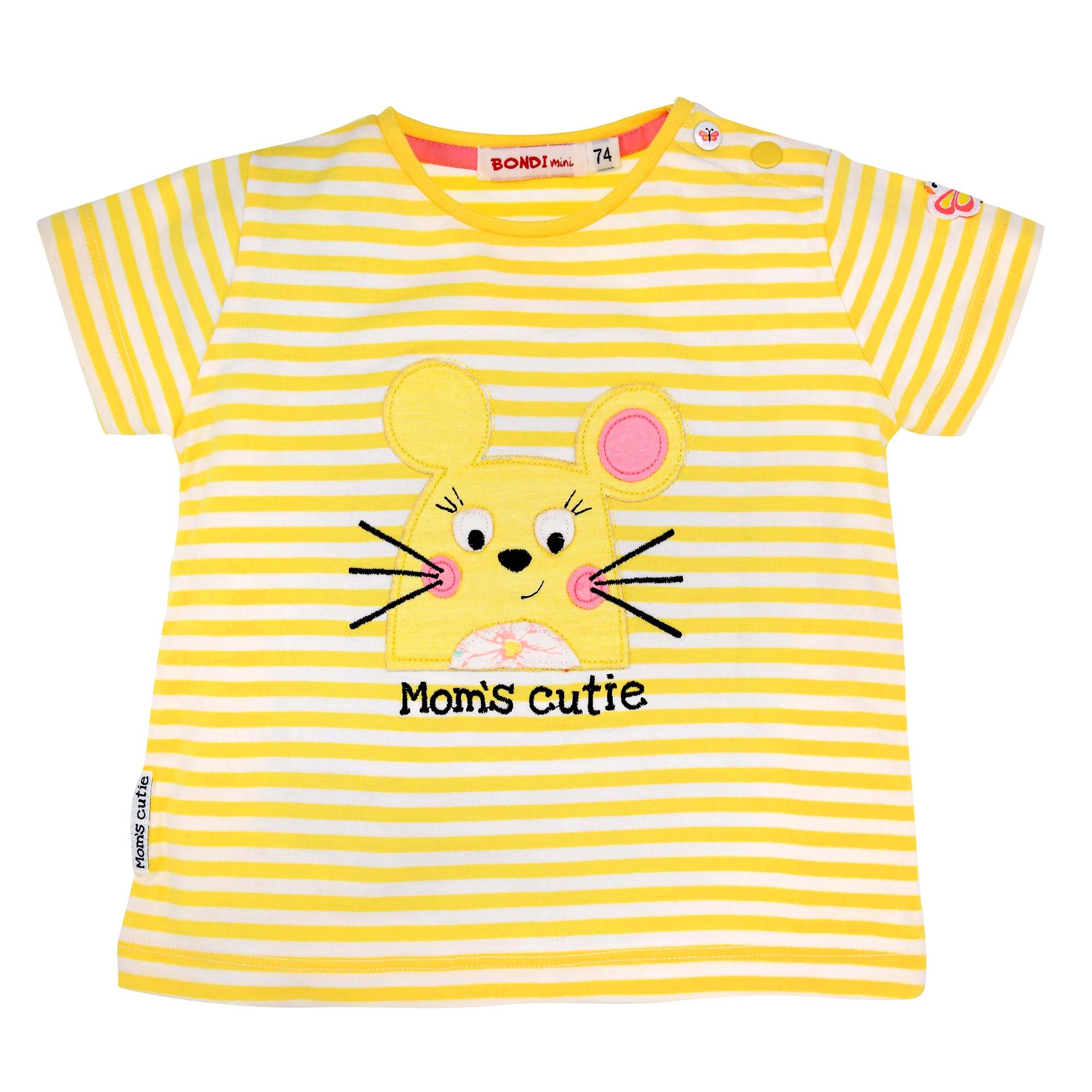 Bondi Baby Mädchen T-Shirt Moms Cutie